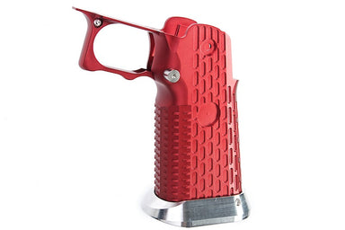 Gunsmith Bros Aluminum Grip for Marui Hi-Capa GBB (Limcat Style/ Red)