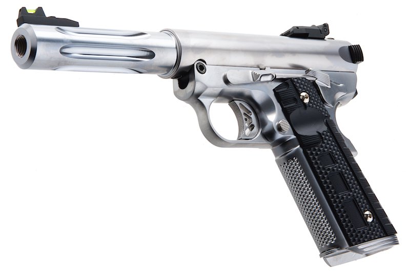 WE 1911 Galaxy Premium S Airsoft GBB Pistol (Silver)