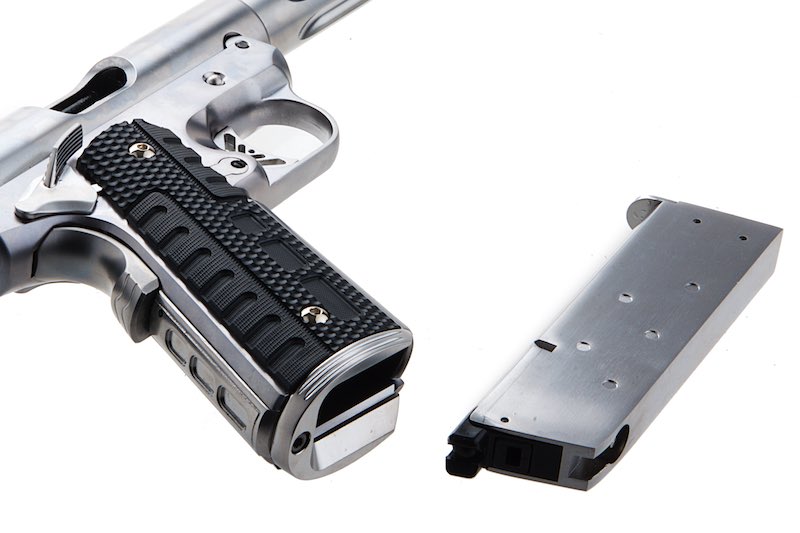 WE 1911 Galaxy Premium L Airsoft GBB Pistol (Silver)