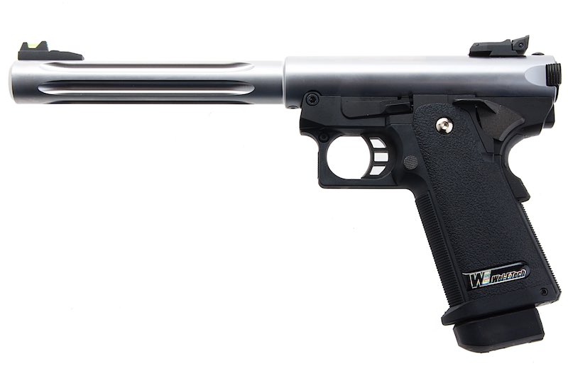 WE Hi-Capa 5.1 Galaxy Premium L GBB Pistol (Silver/ Slide R Frame)