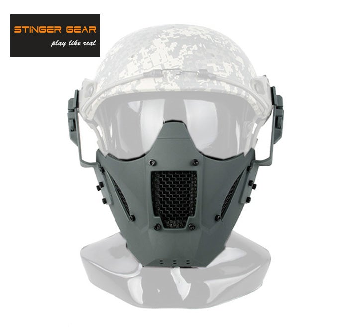 TMC JAY FAST Mask (Wolf Grey)