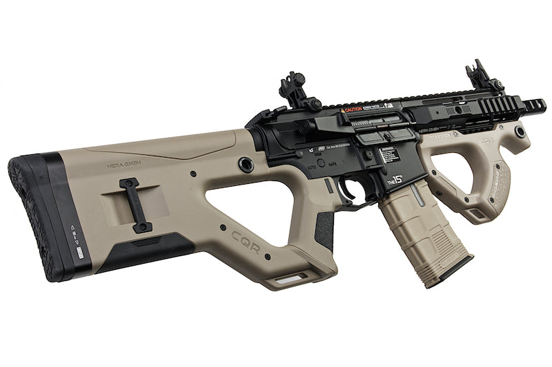 ICS (ASG HERA Arms) CQR M4 EBB Rifle (Tan/ S3 Electronic Trigger)