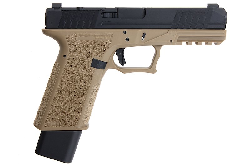 JDG P80 PFS9 RMR Cut Airsoft GBB Pistol (Licensed by Polymer 80/ Dark Earth)