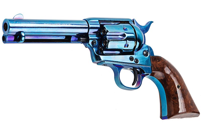 King Arms SAA .45 Gas Peacemaker Revolver S (Bluing/ Ver. 2)