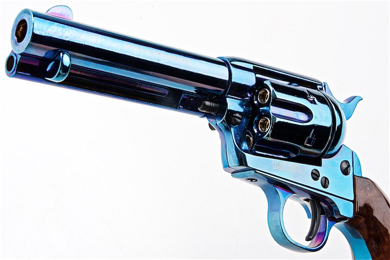 King Arms SAA .45 Gas Peacemaker Revolver S (Bluing/ Ver. 2)