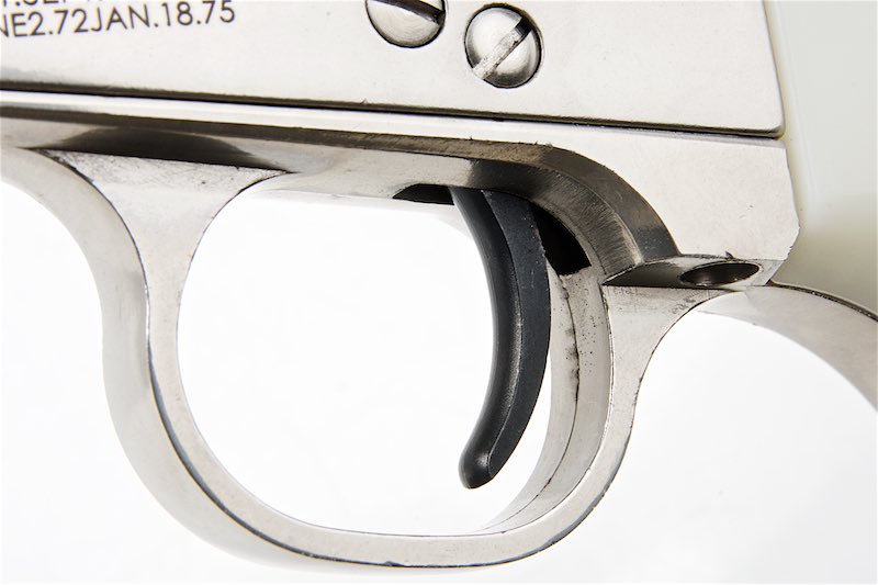 King Arms SAA .45 Peacemaker Gas Revolver S (Ver2., Silver)