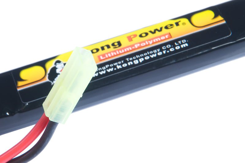 Kong Power LiPo 1300 mAh 20C continuous 11.1v Battery (Mini Tamiya)