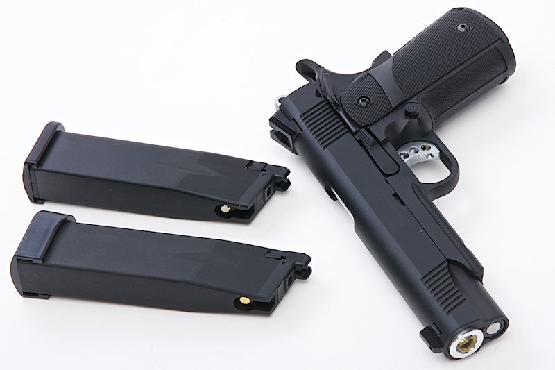 KJ Works KP-05 HI-CAPA Metal Black GBB Pistol (Gas and CO2)