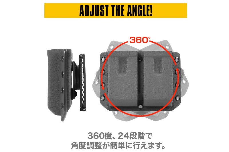 Laylax Battle Style P90 Kydex Magazine Holder for Marui P90 Magazine