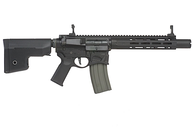 EMG (ARES) Sharps Bros 'Warthog' Licensed Full Metal Advanced AEG Rifle (10" SBR, Black)