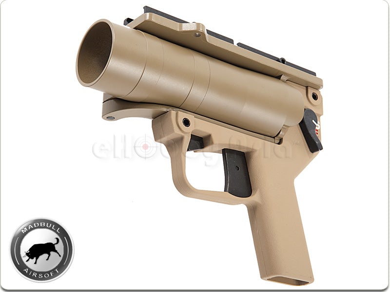 Madbull AGX Pistol BB / Paintball Launcher (Light Ver, Tan)
