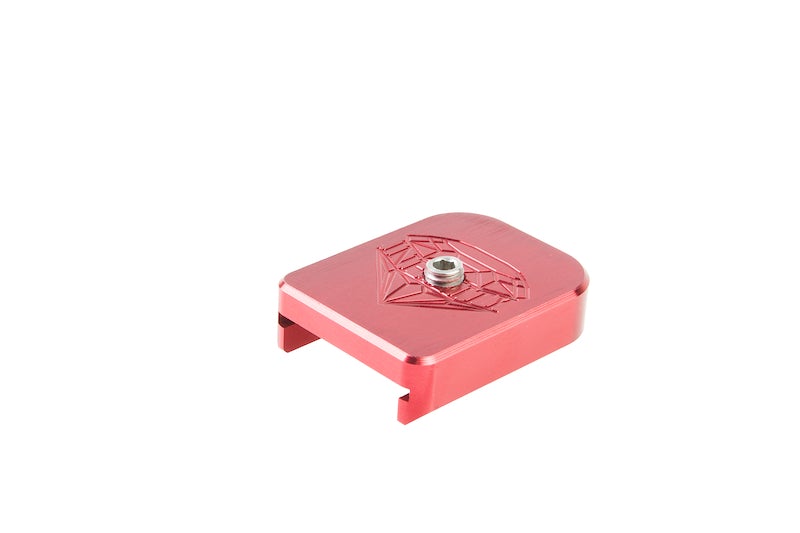 Airsoft Masterpiece SV Infinity Diamond Magazine Base For Marui Hi-Capa 5.1 GBB (Red)