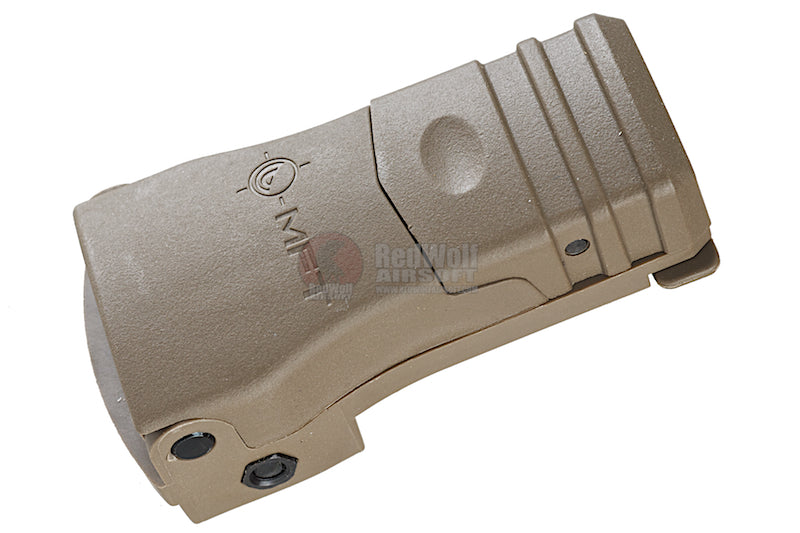 MFT Back Up Polymer Flip Up Front Iron Sight (Dark Earth/ Windage Adjustable)