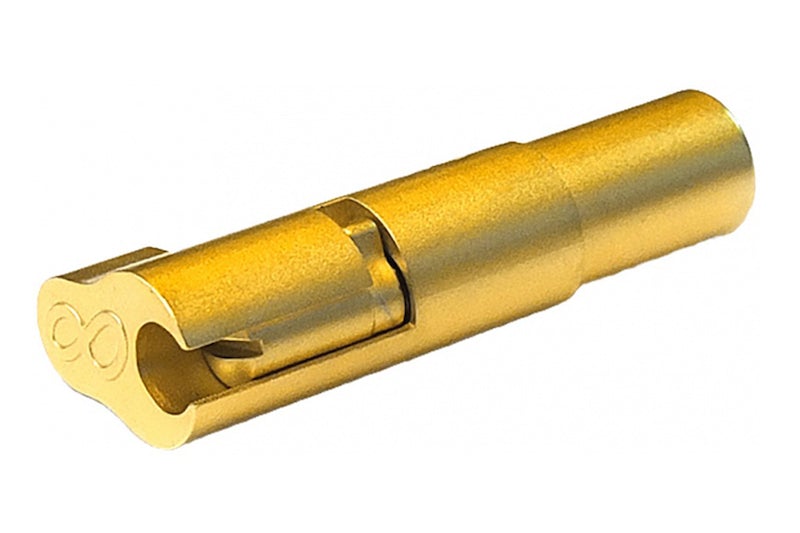 Airsoft Masterpiece CNC Stainless Steel Magazine Release Catch (Infinity Style/ Gold)