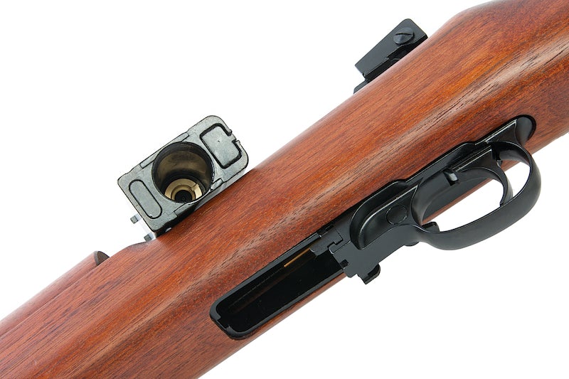 Marushin M1 Garand EXB2 Walnut 6mm Co2 Blow Back Rifle (Brass Piston)