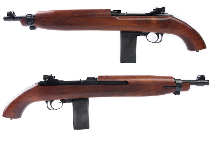 Marushin M1 Short EXB2 Walnut 6mm Gas Blow Back Rifle (CO2/ Brass Piston)