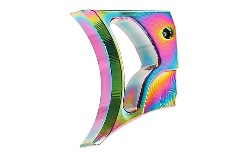 Nine Ball Custom Round Trigger 'Omega' for TM Hi-Capa Government Series GBB (Heat Gradation)