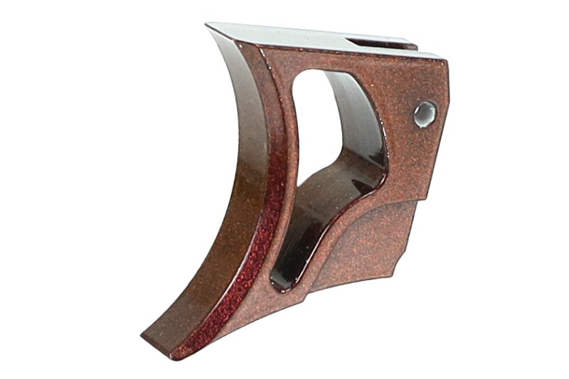 Nine Ball 'Omega' Round ZANSHIN Trigger for Marui Hi-Capa/ Government M1911A1 GBB Pistol (Kurenai Red)