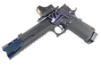 Nine Ball 'Omega' Round ZANSHIN Trigger for Marui Hi-Capa/ Government M1911A1 GBB Pistol (Midori Green)