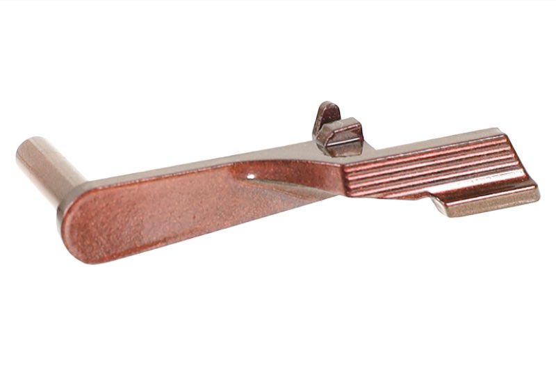 Nine Ball Custom ZANSHIN Slide Stop NEO for Marui Hi-Capa/MEU/M45A1 GBB Pistol (Kurenai Red)