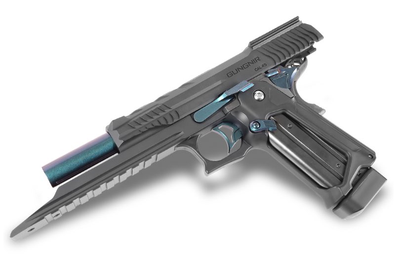 Nine Ball Custom ZANSHIN Slide Stop NEO for Marui Hi-Capa/MEU/M45A1 GBB Pistol (Midori Green)