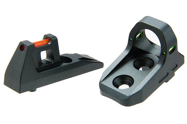 Narcos Ghost Ring Front & Rear Sight Set For Action Army AAP01 Airsoft GBB