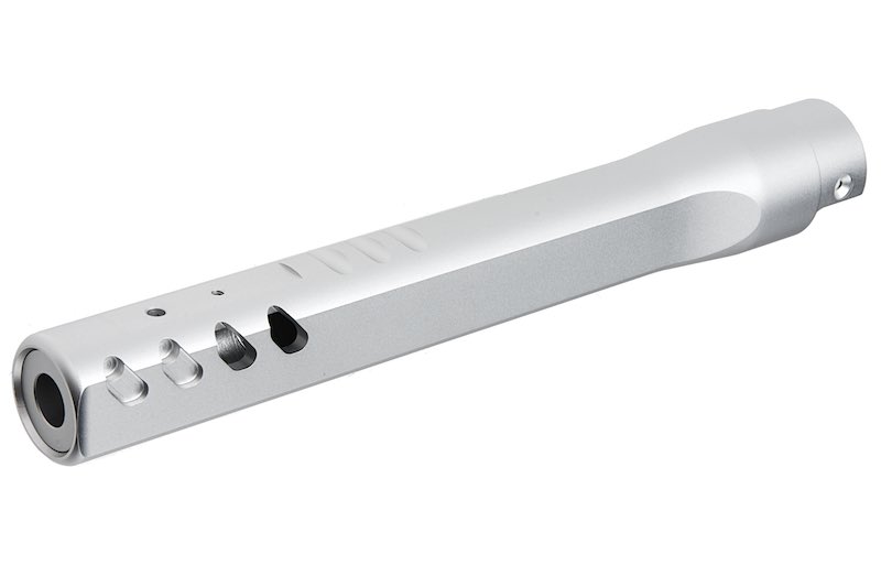 Narcos CNC Aluminum Front Hunter Barrel Kit for Action Army AAP01 Airsoft GBB (Silver)
