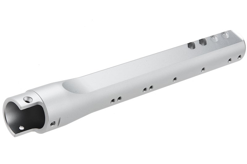 Narcos CNC Aluminum Front Hunter Barrel Kit for Action Army AAP01 Airsoft GBB (Silver)