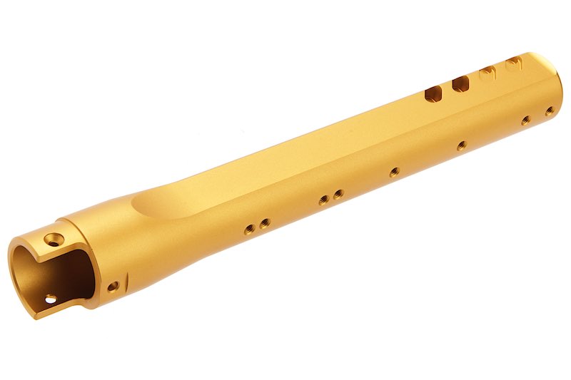 Narcos CNC Aluminum Front Hunter Barrel Kit for Action Army AAP01 Airsoft GBB (Gold)