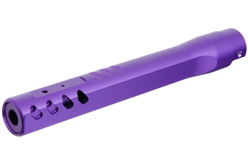 Narcos CNC Aluminum Front Hunter Barrel Kit for Action Army AAP01 Airsoft GBB (Purple)