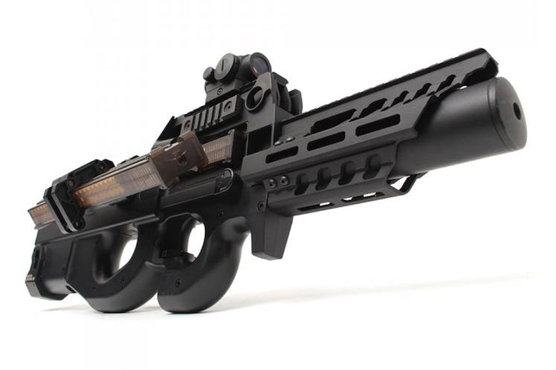 Nitro. Vo P90 M-Lok Rail Handguard for Tokyo Marui P90 AEG Series