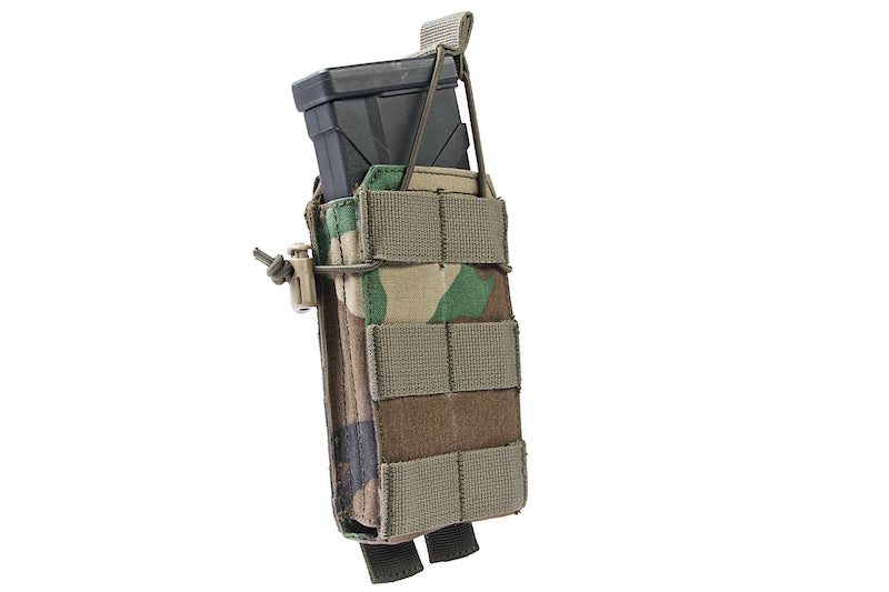 OPS M4/AK Shingle Single Mag Pouch (M81 Woodland Camo)