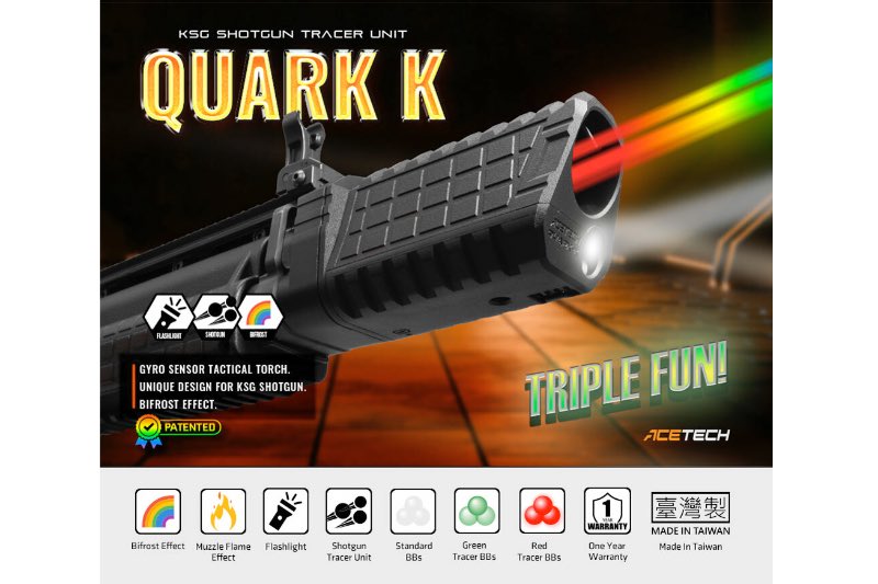 ACETECH KSG Shotgun Quark K Tracer Unit