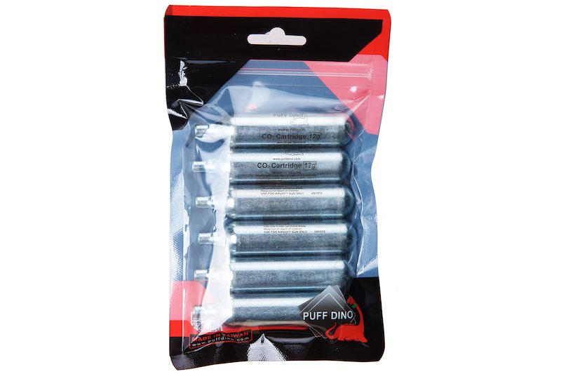 Puff Dino CO2 Cartridge 12g (6pcs)