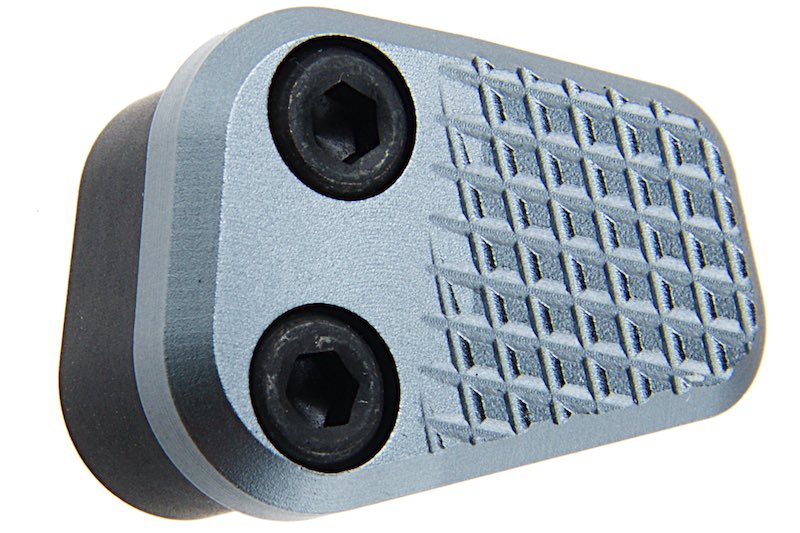 Revanchist Airsoft Magazine Release for Marui M4 MWS GBB Rifle (Grey)