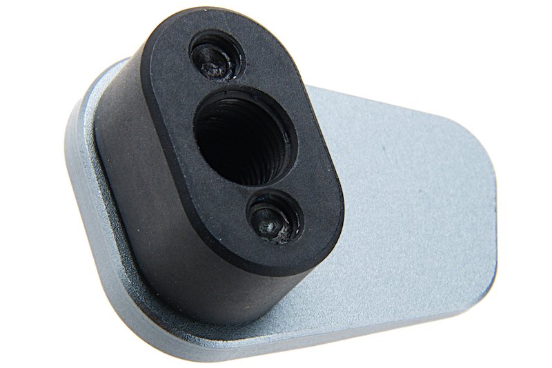 Revanchist Airsoft Magazine Release for Marui M4 MWS GBB Rifle (Grey)