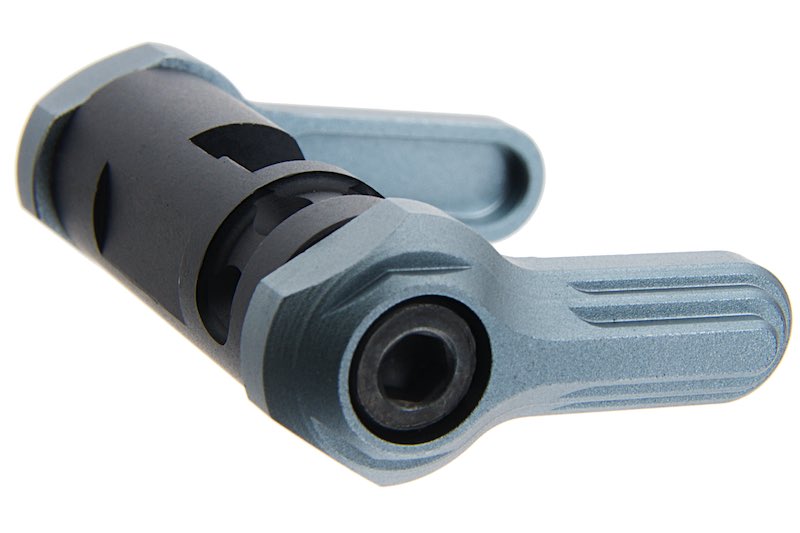 Revanchist Airsoft 60 degree Ambi Selector (Type B) for Marui M4 MWS GBB Rifle (Grey)
