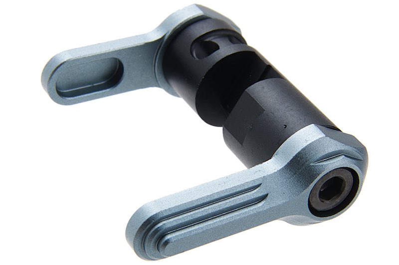 Revanchist Airsoft 60 degree Ambi Selector (Type B) for Marui M4 MWS GBB Rifle (Grey)