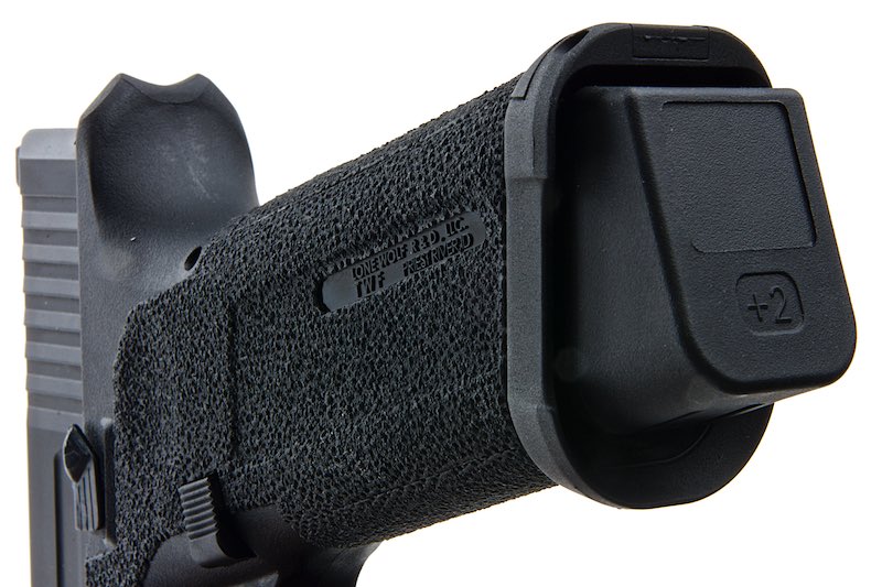 RWA Agency Arms EXA GBB Pistol (Stainless Steel Barrel & 417 Single Port Gold Compensator)