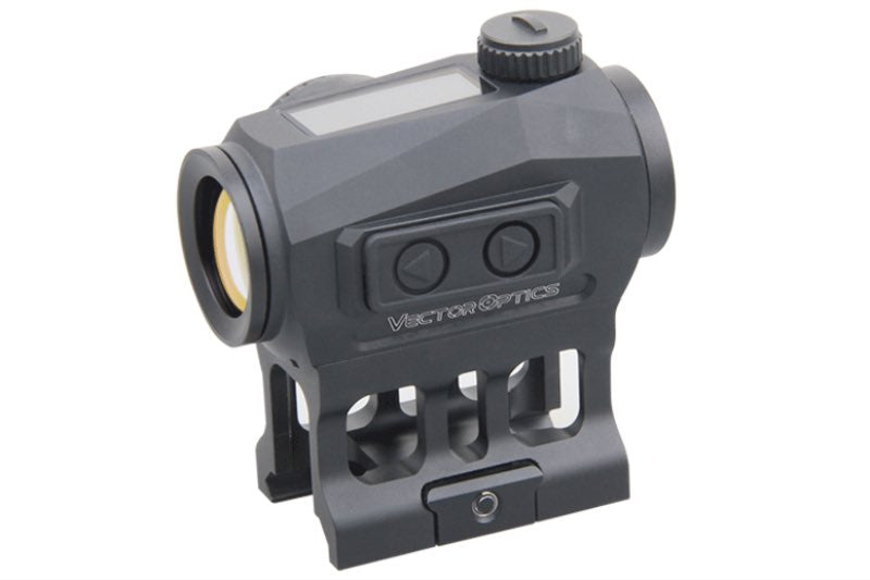 Vector Optics Scrapper 1x22 Solar Power Multi Reticles Red Dot Sight - BK