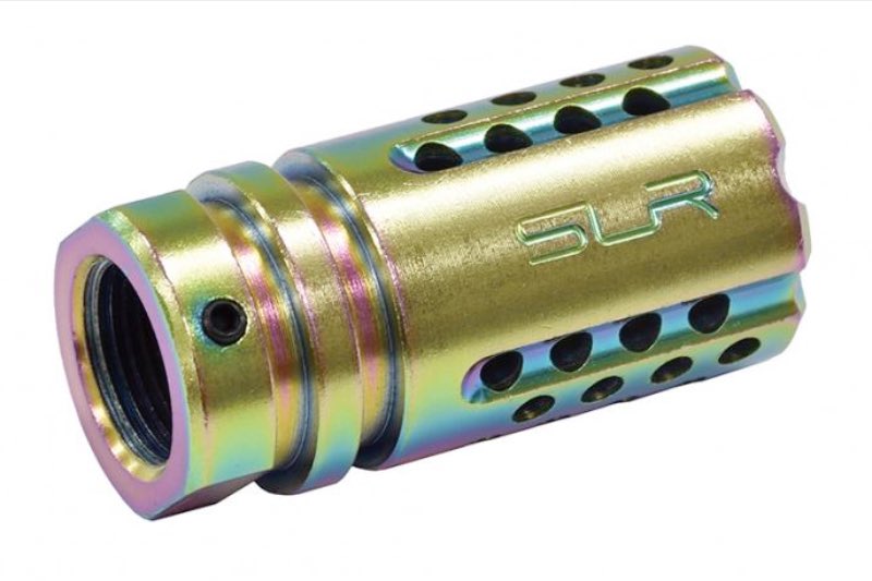 Dytac (SLR Rifleworks) SLR Synergy Mini Compensator 5.56 (14mm CCW/ Multi Tone)