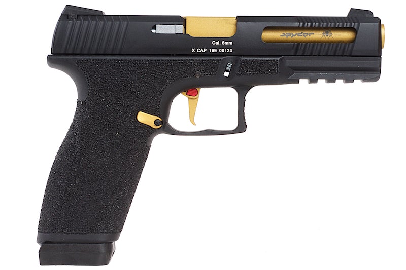APS Spyder Race Connector D-Mod Gas Blow Back Pistol (Gas Version)