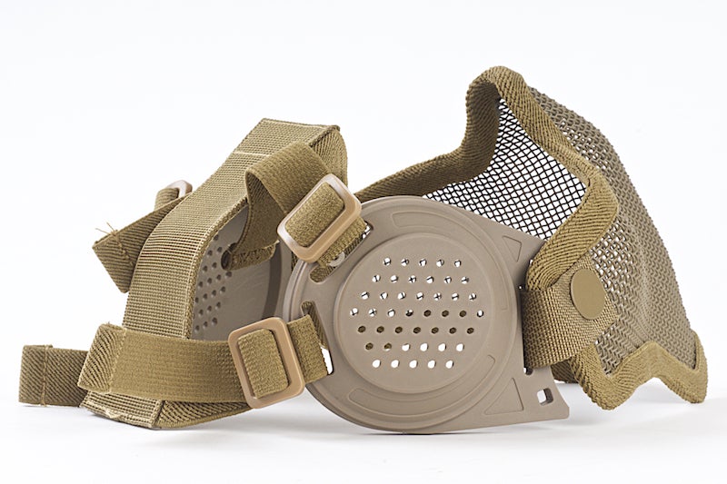 TMC Mesh Mask with Ear Cover (Khaki)