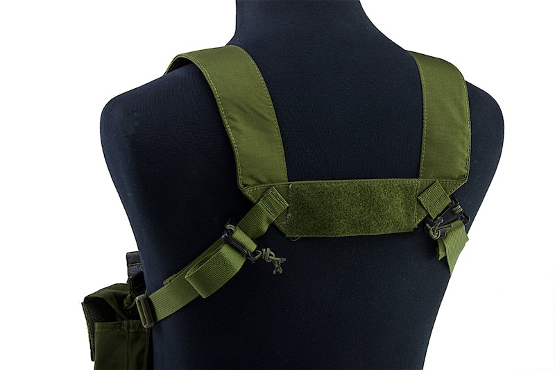 TMC D-Mittsu Chest Rig (Olive Drab)