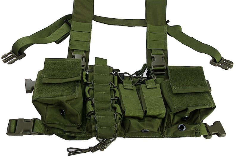 TMC D-Mittsu Chest Rig (Olive Drab)