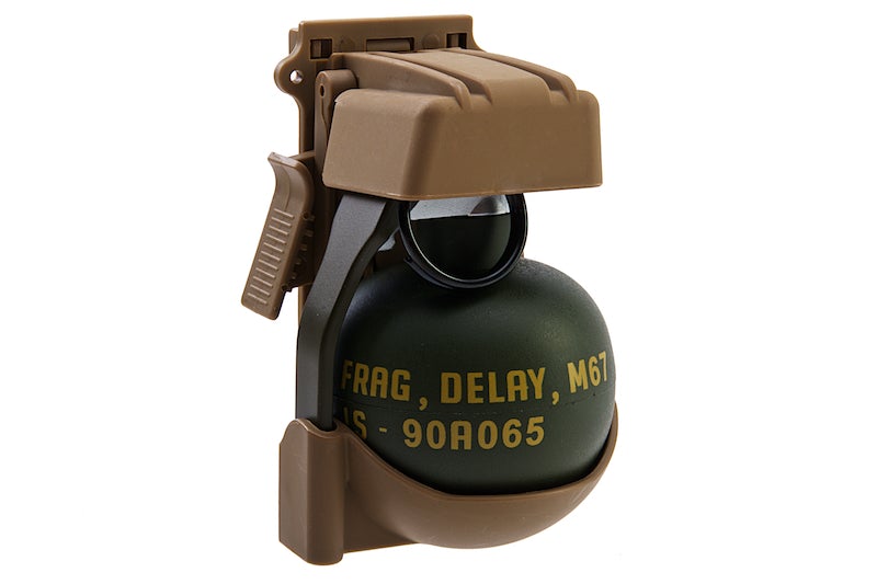 TMC QD M67 Gren Pouch with Dummy (Coyote Brown)