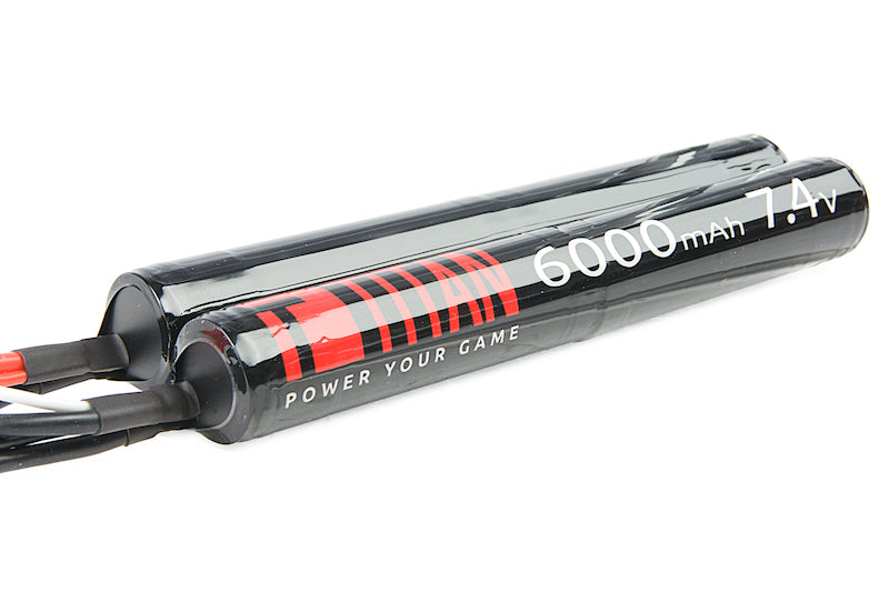 Titan Power 7.4v 6000mah Nunchuck Tamiya Lithium Ion Battery (V8)