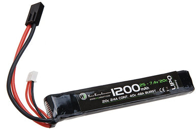 WE 7.4v 1200mAh 20c Lipo Nunchuck Battery (Mini Plug)