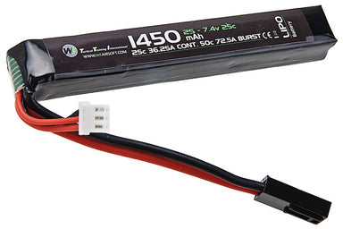 WE 7.4v 1450mAh 25c Lipo Stick Type Battery (Mini Plug)