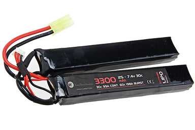 WE 7.4v 3300mAh 30c Lipo Nunchuck Battery (Mini Plug)